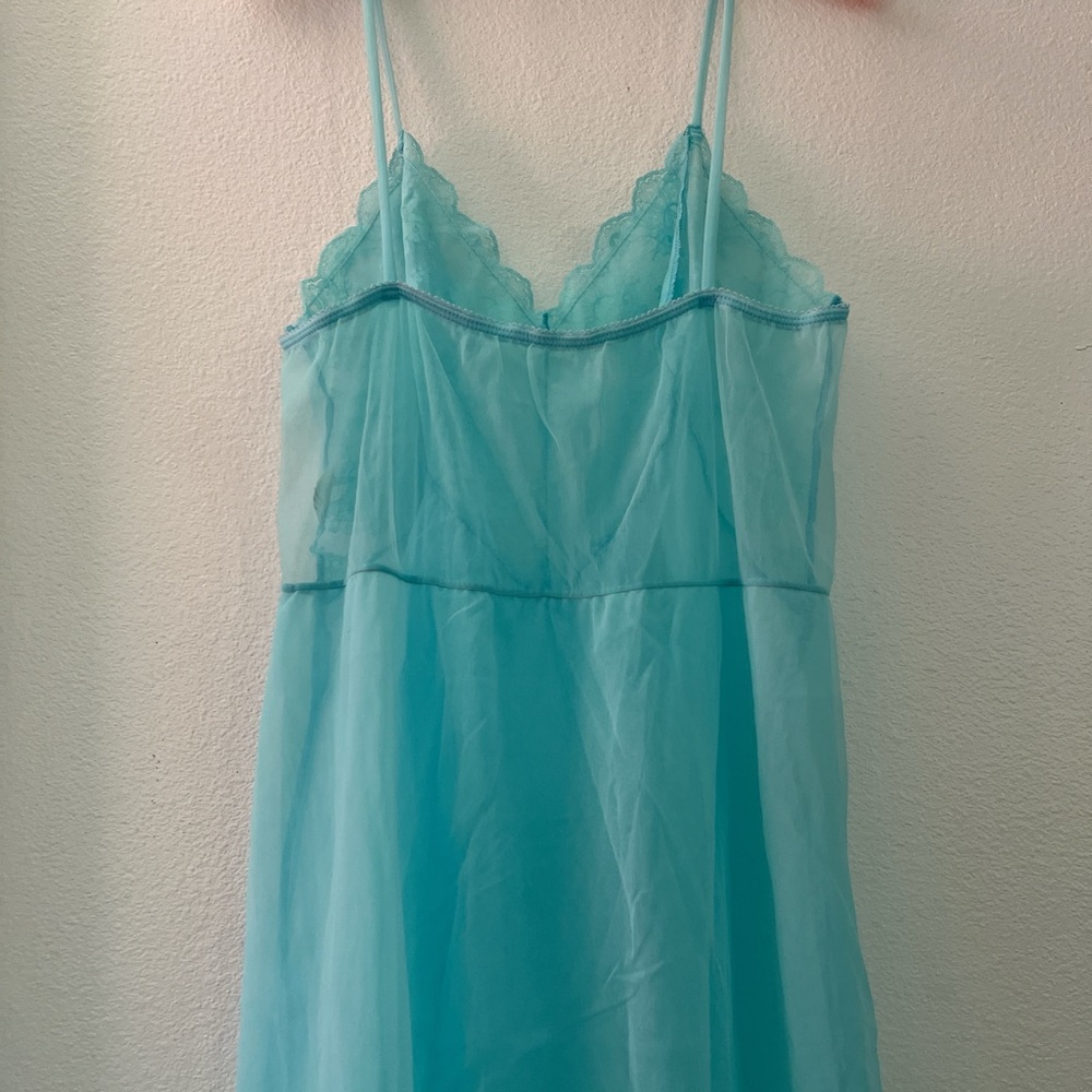 Sears Women's Chemise - Light Blue - Picture 3 of 4